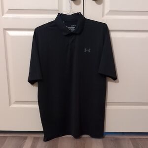 Under Armour Men's Classic Black Polo